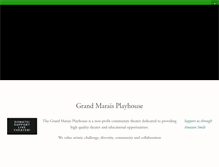 Tablet Screenshot of grandmaraisplayhouse.com